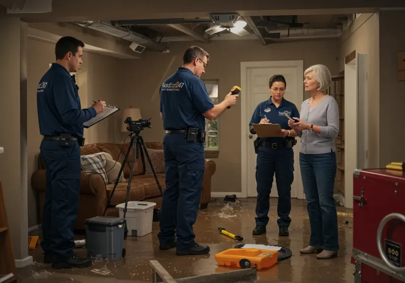 Water Damage Assessment and Insurance Documentation process in Fairmount, IN