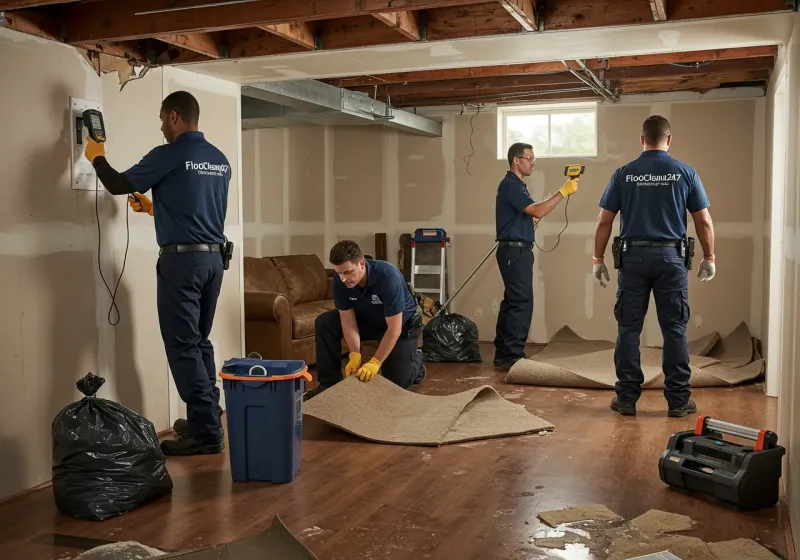 Flood DamageMaterial Assessment and Debris Removal process in Fairmount, IN