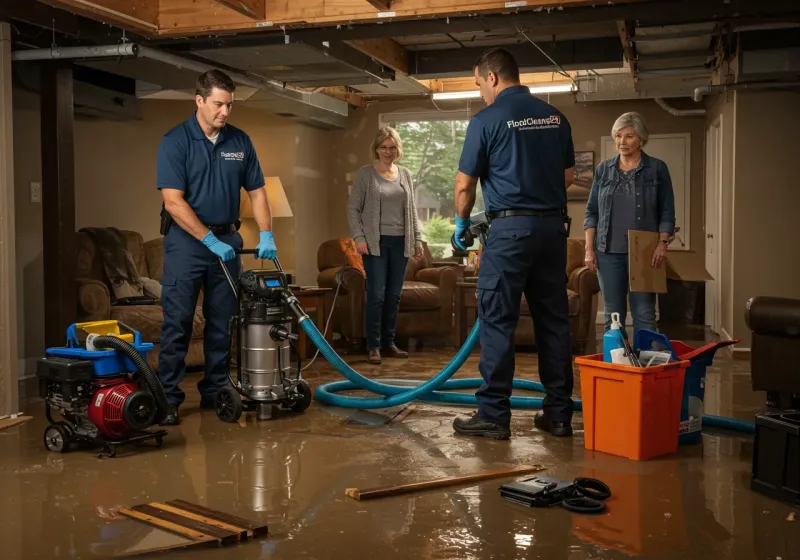 Basement Water Extraction and Removal Techniques process in Fairmount, IN