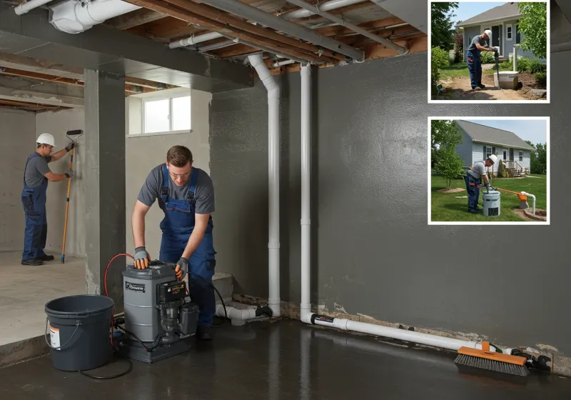 Basement Waterproofing and Flood Prevention process in Fairmount, IN